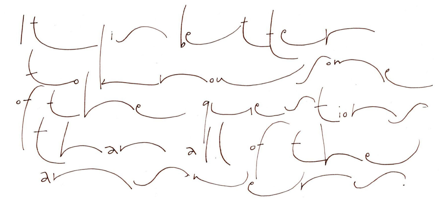 lettering | Painting Speech