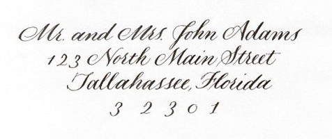 Copperplate style